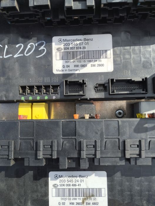 Заден сам модул Mercedes W203 W209 W211 W219 W220 W221 W164 W251