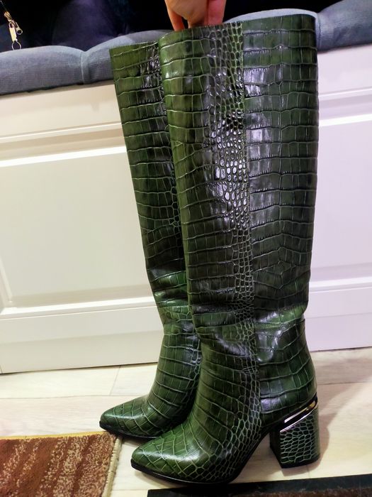 сапоги изумрудные