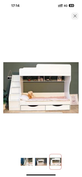 Продам двух ярусную кровать