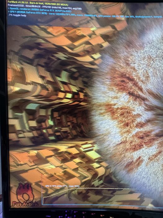 Видеокарта RTX 3070 8gb