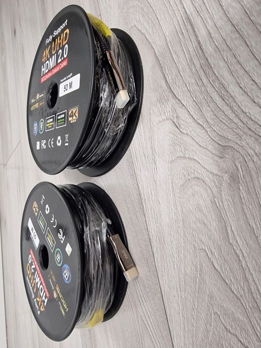 Cablu HDMI 50m, 4K, fibra optica