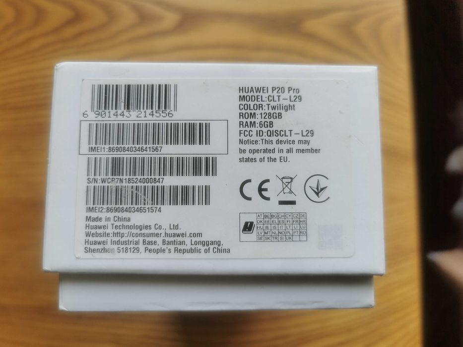 huawei p20 pro ram6gb rom 128gb