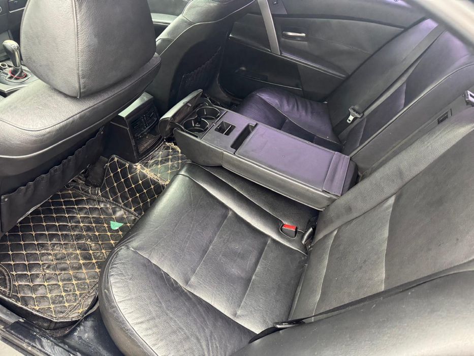 Interior piele incalzit BMW E60 cu memorii electric