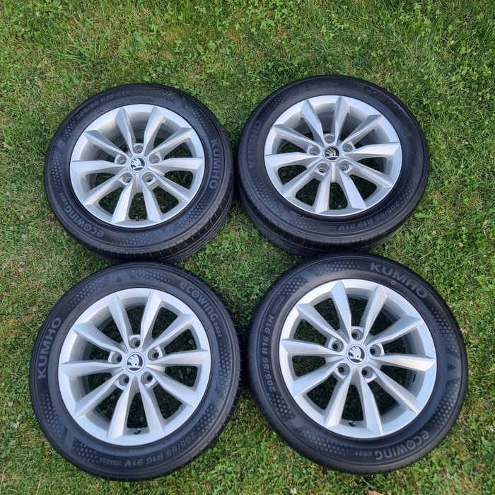 Jante/Roți "16 Originale Skoda 5x112