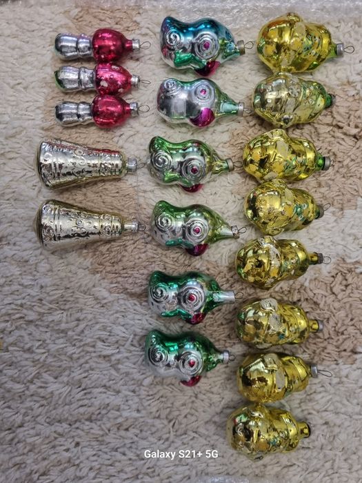 Ёлочные игрушки СССР