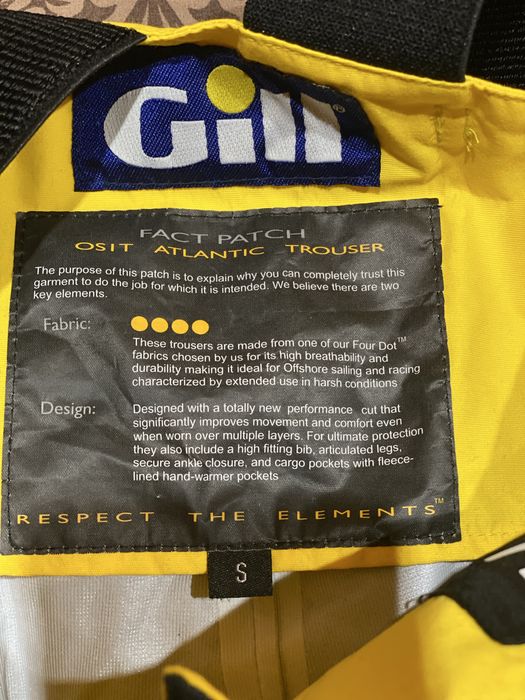 Чисто нов океански гащеризон Gill OS1T Atlantic – Професионален клас