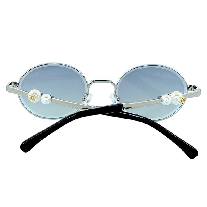 Chanel Paris 2026 дамски слънчеви очила – Ромбоидна рамка с перла