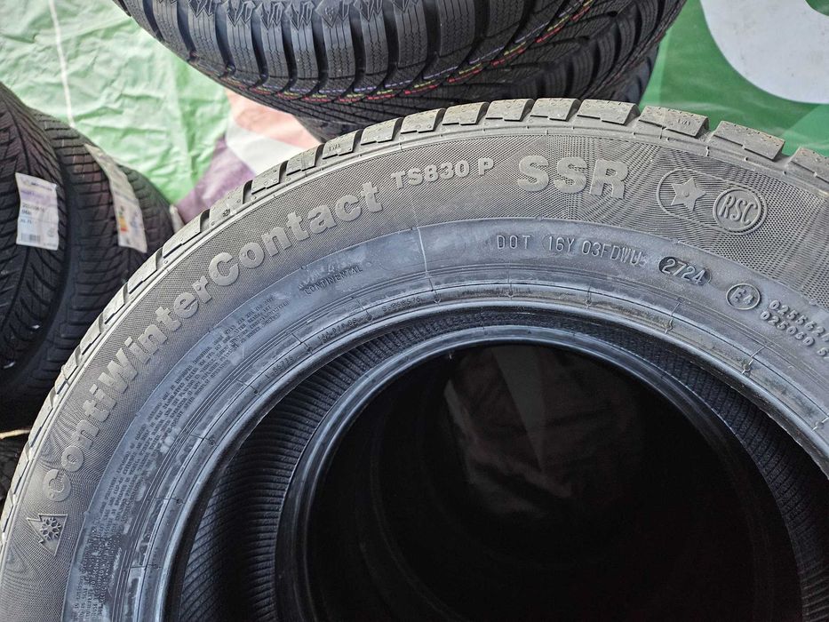 4 Нови зимни гуми 225/55R16 Continental WinterContact TS830P * RunFlat