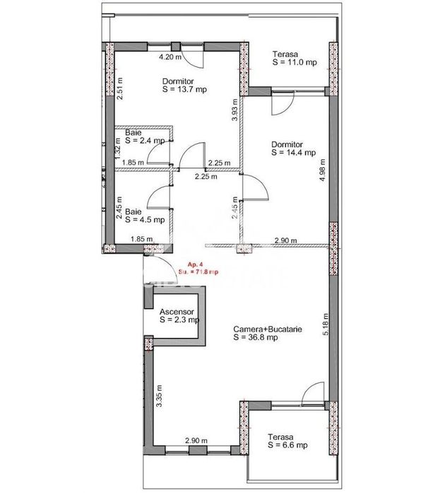 Apartament Modern și Luminos – Mutare Imediata