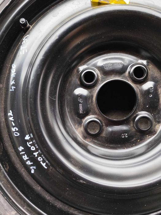 Резервна гума PEUGEOT 108 Toyota Yaris 15*