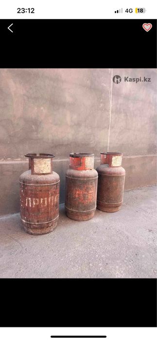 Газовый баллон цена 5000 тг за шт