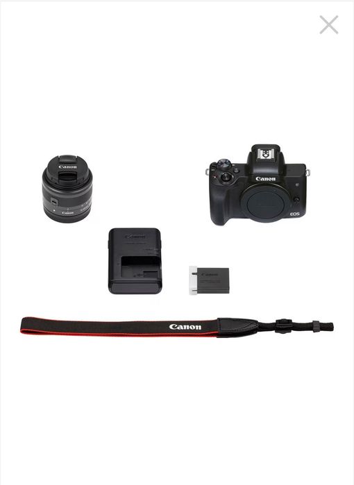 Vand canon eos m50 + obiectiv