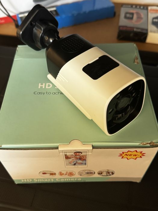 Wifi smart камера за видеонаблюдение със соларен панел, 6MP