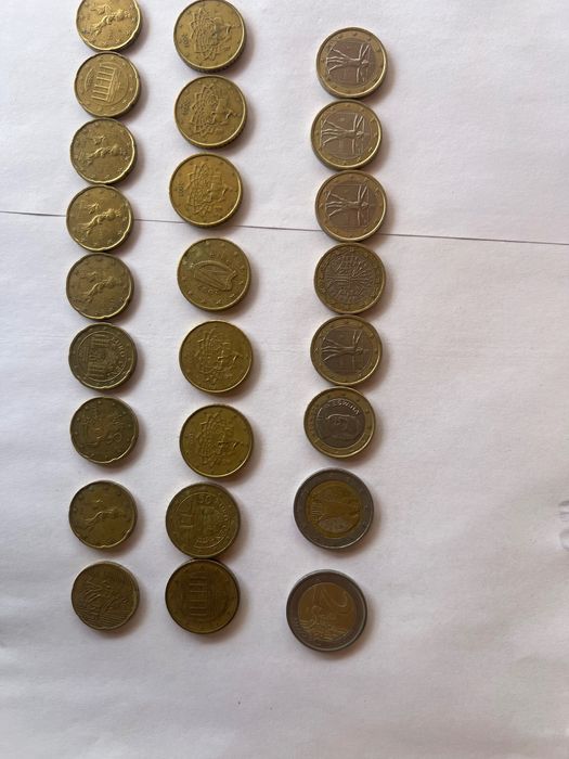 Vand monezi euro vechi