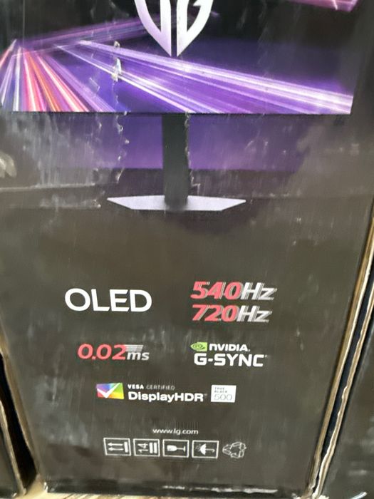 Монитор LG UltraGear OLED 720Hz 27GX790B