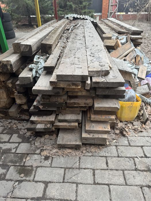 Лес, сруб, доски