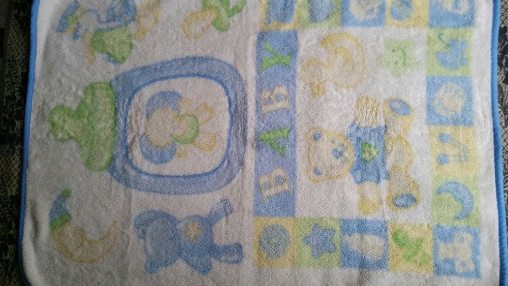 Бебешки одеала два вида - 80×110 см.