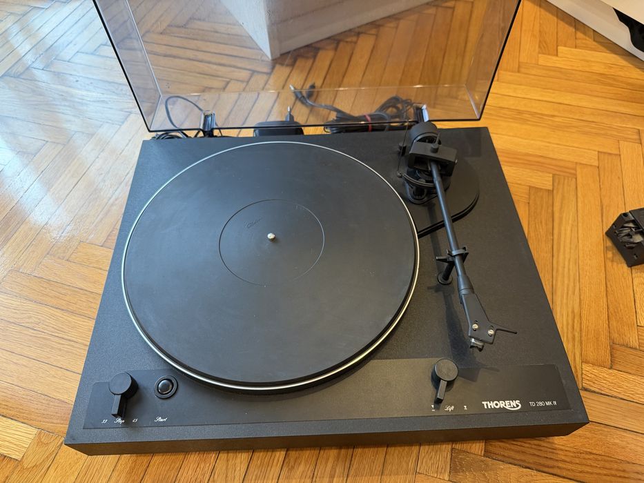 Pickup Thorens TD 280 Mk IV 4 doza Stanton 500 mk3 pick-up turntable