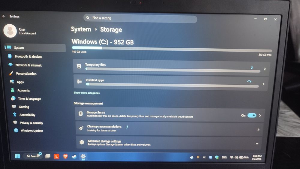 ThinkPad l14 G2, 32GB RAM, 1TB SSD, 1080p