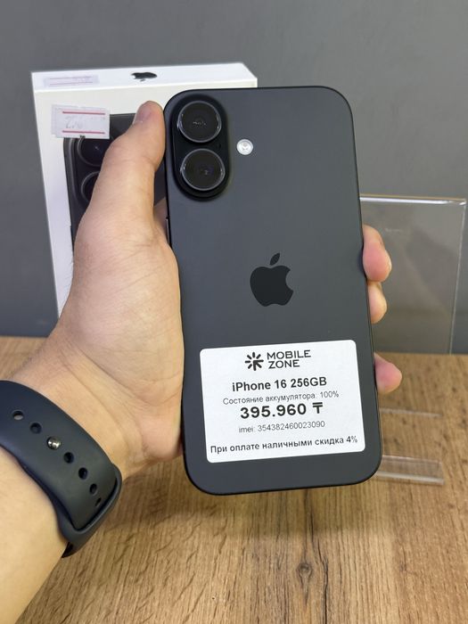 iPhone 16 256 GB 100% | Mobile Zone