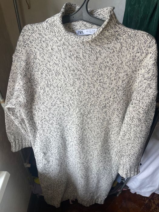 ZARA түпнұсқалық қысқы көйлегі, L өлшемі.