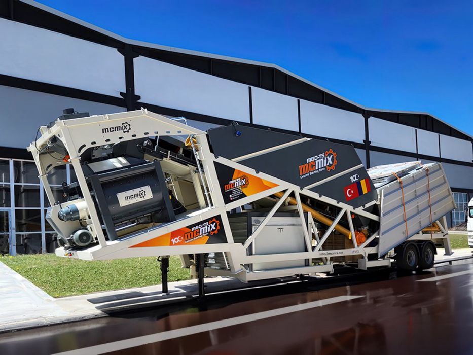 Mobilniy Beton Zavod , Tayyor Beton Ishlab Chiqarish