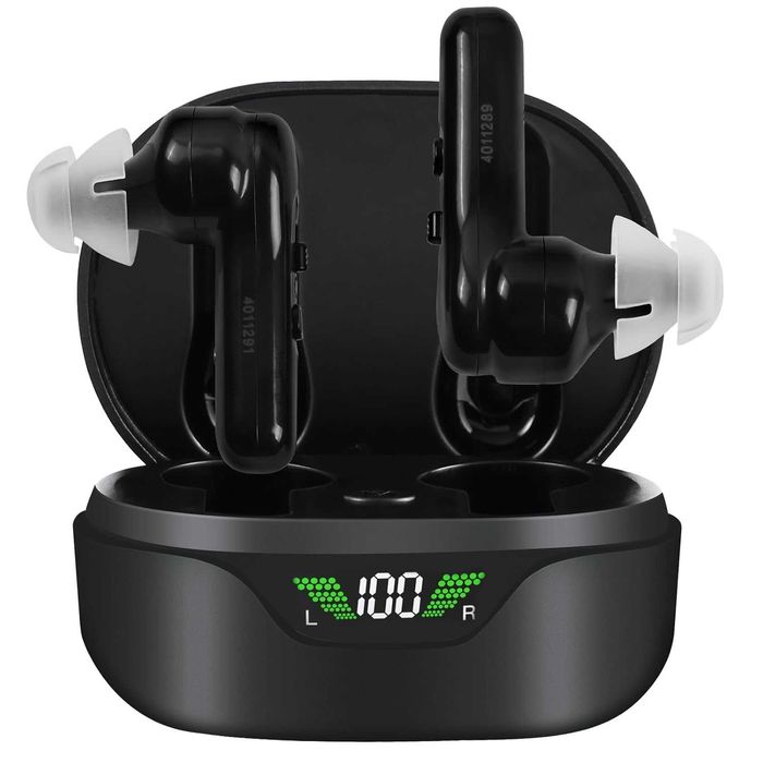 Aparat Auditiv Aolso EUV8 - Reîncărcabil - Reducere Zgomot - Negru