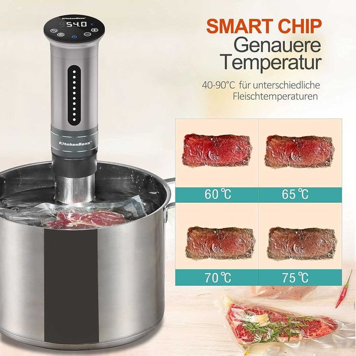 Су Вид машина KitchenBoss Sous Vide Garer (G310S) 1100W