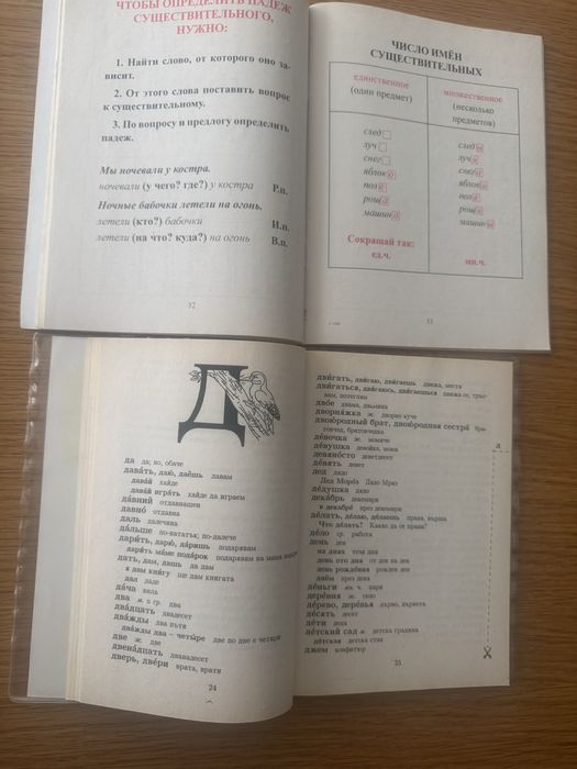 Помагала за обучение по руски език комплект