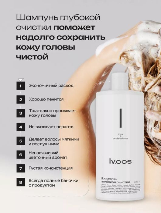 Продам шампунь глубокой очистки