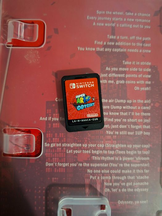 Игра за Nintendo Switch - "Super Mario Odyssey" (Запазена)