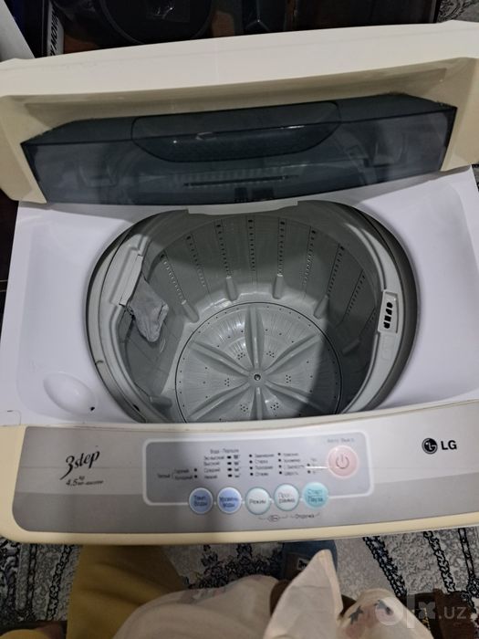 LG 4,5 KG AVTOMAT . Ishlash sifati yahshi . Oz muddat foydalanilgan