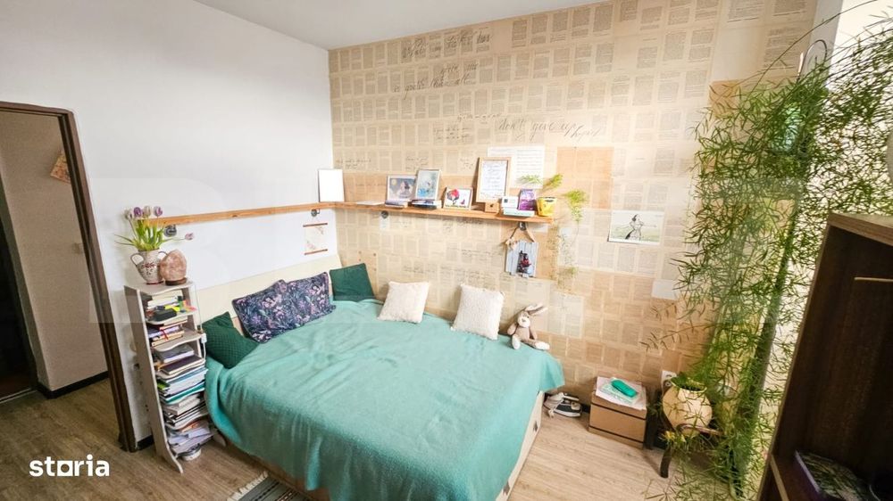 Apartament 2 camere, 61,25 mp, decomndat, Dej
