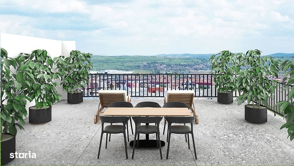 Penthouse cu 3 cam 130mp, Str D-na Stanca Selimbar Mall-Orhideea — fotografia 1