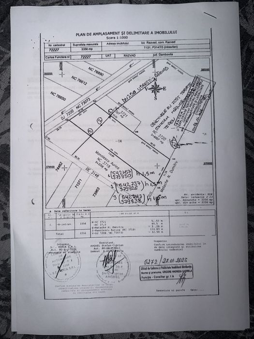 OCAZIE INDUSTRIALA : 3356 mp Nisipuri-Razvad-Gata de constructie !