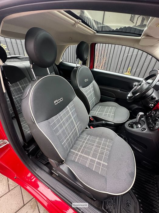 Fiat 500, 1.2 benzina, automat, facelift