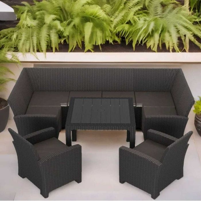 Мебель садовая полиротанг