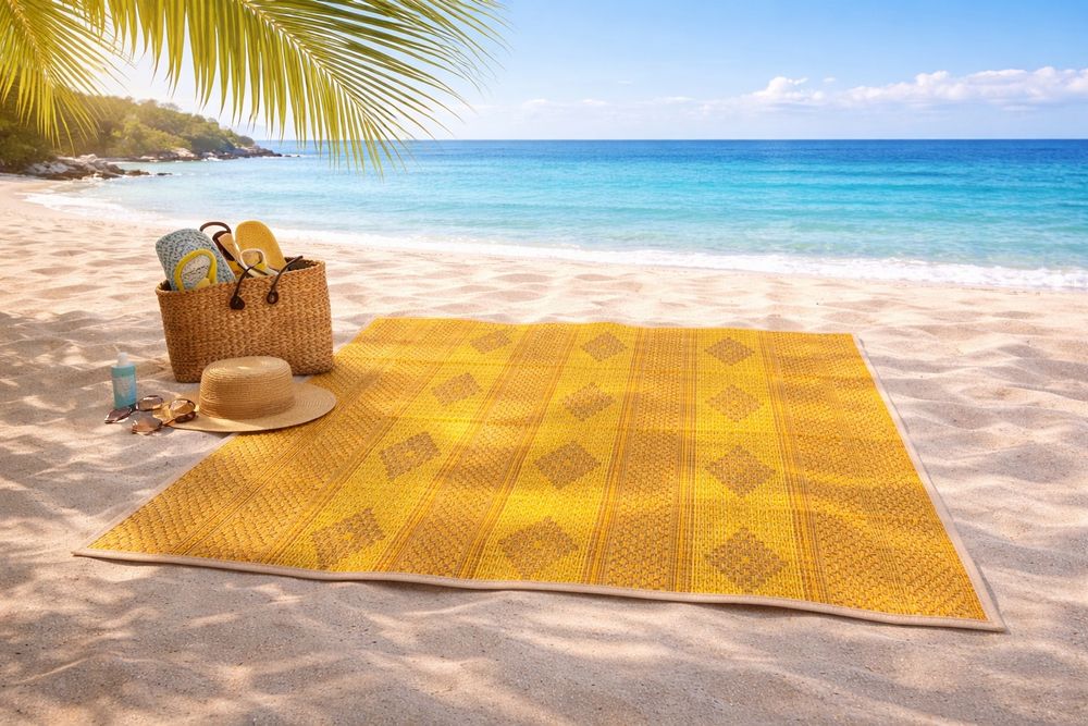 Коврик (палас) из пластмассы