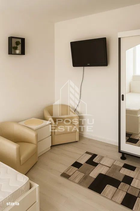 Garsoniera de inchiriat, centrala proprie, zona Girocului Timisoara