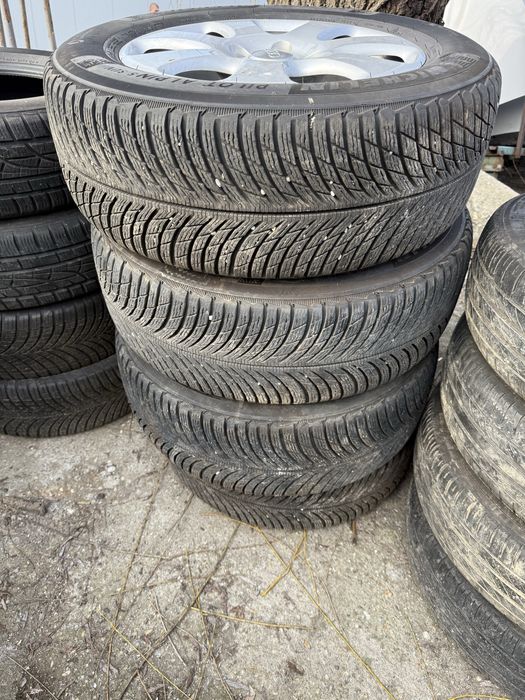 Jante/Roti Audi Q7  2010 R17 in stare foarte buna anvelope ca noi