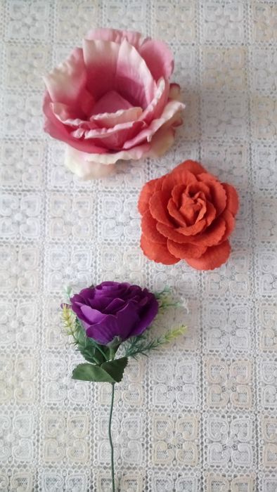 Цветы листья искусственные. Декор.