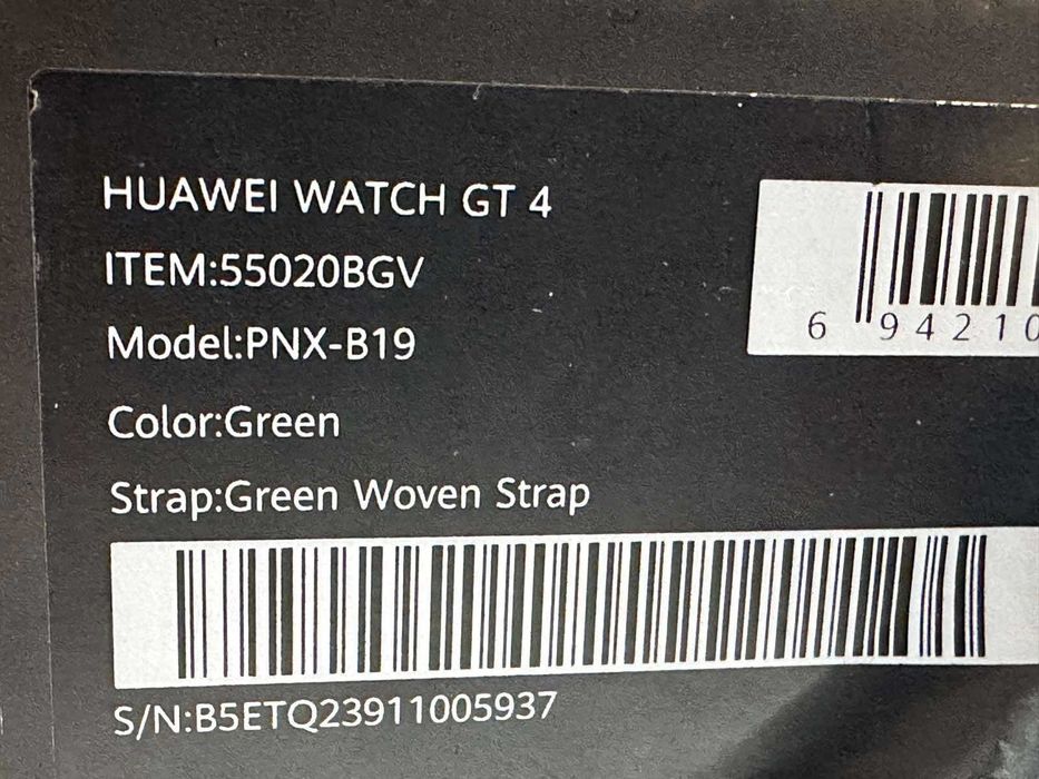 Продавам Huawei Watch GT 4, 46mm – Green