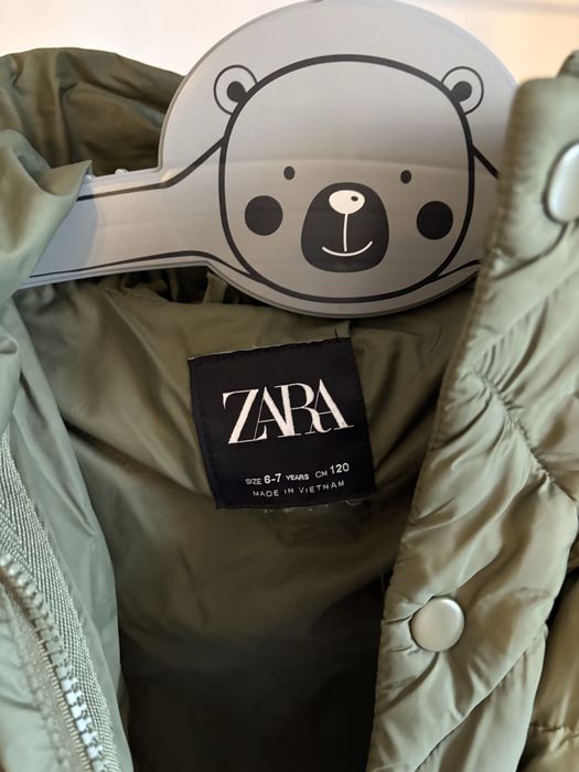 Детско, зимно яке Зара 120см, 6-7 год, Zara