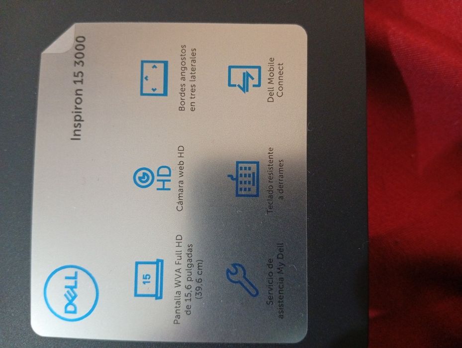 Laptop Dell Inspirion 15 3000