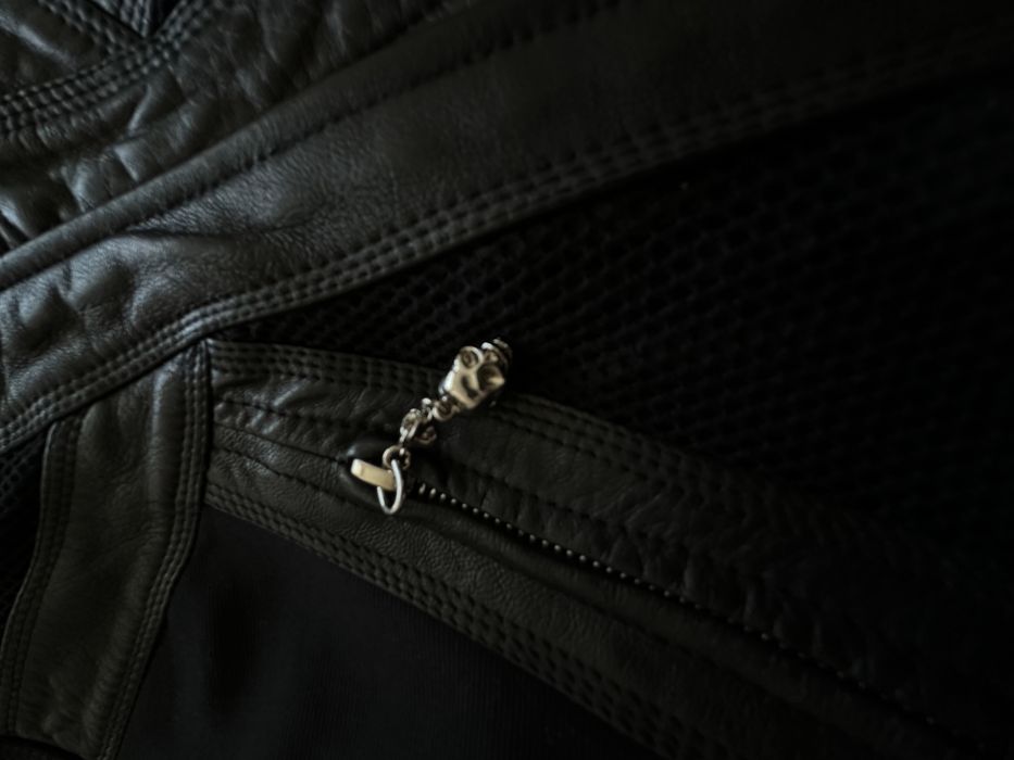 Кожа куртка-пиджак