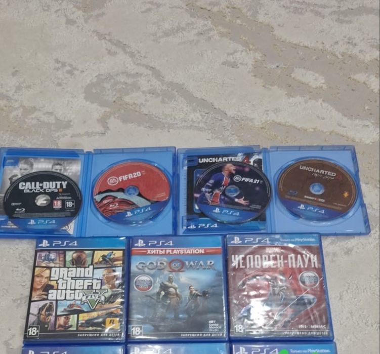 Игры диски на ps4/ps5