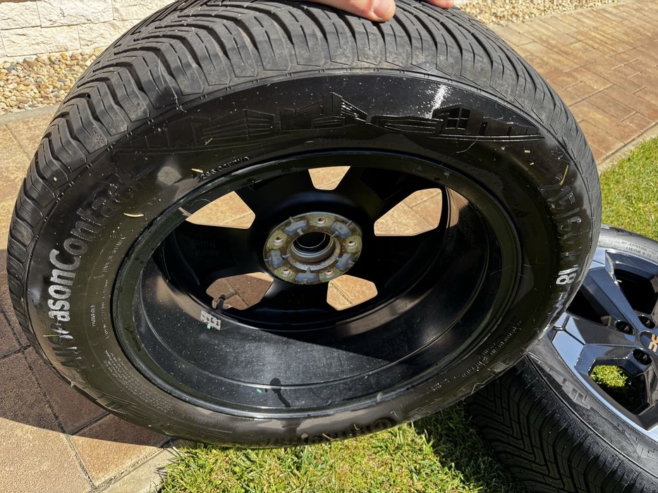 Janta 18" Tagasan black diamond (Original Dacia) + 3 cauciucuri