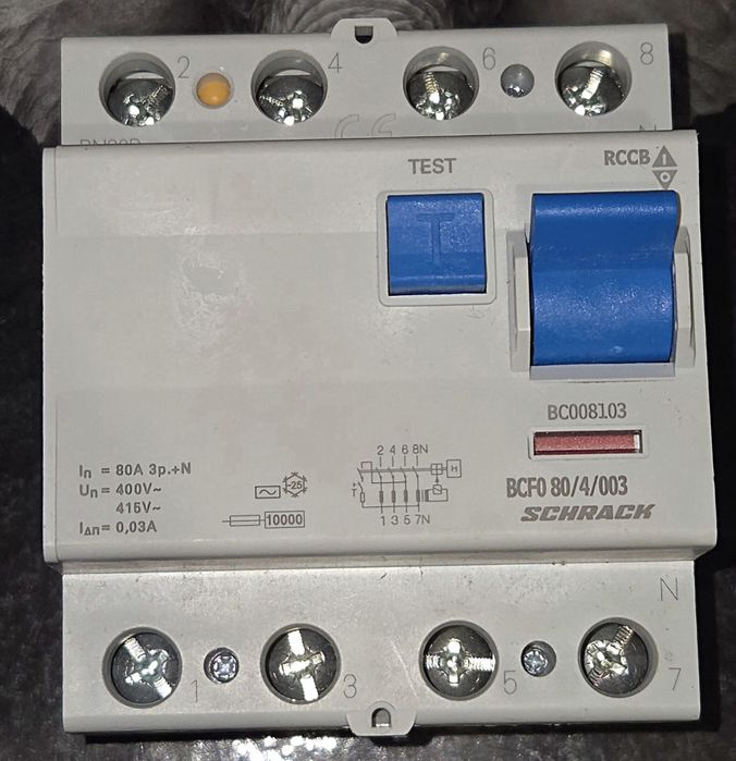 Releu monitorizare programator lift diferențial Tip A