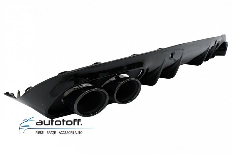 Difuzor C-Class C205 A205 compatibil cu Mercedes (14-19) C43 Design Black