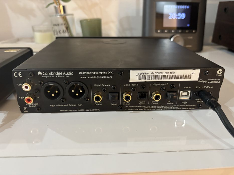 Dac Cambridge Audio si SMSL HiRes Audio